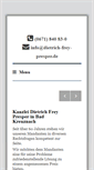 Mobile Screenshot of dietrich-frey-presper.de